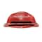 Hello Honey® 15.5" Red Embossed Tin Post Letter Box with Distressed Finish Wall Décor